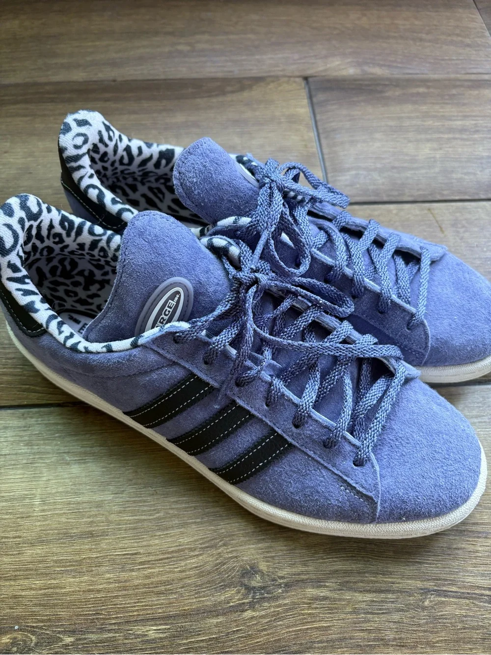 Adidas X-LARGE  Men Campus 80’s Orbit Violet SneakersSize 9